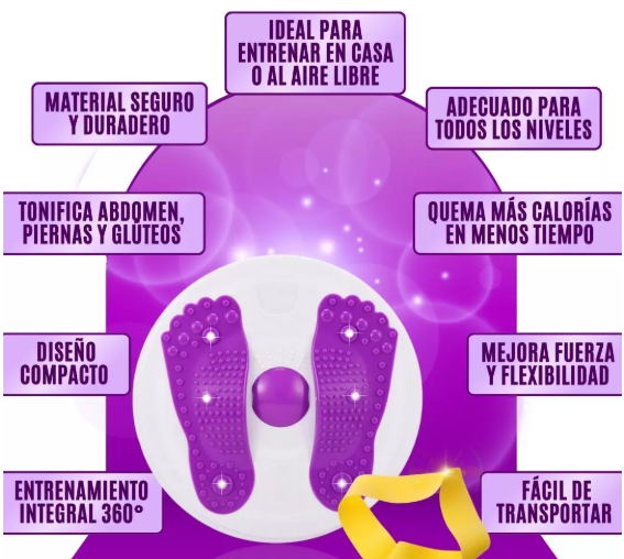 Twisting Disc Mágico para Cintura y Piernas