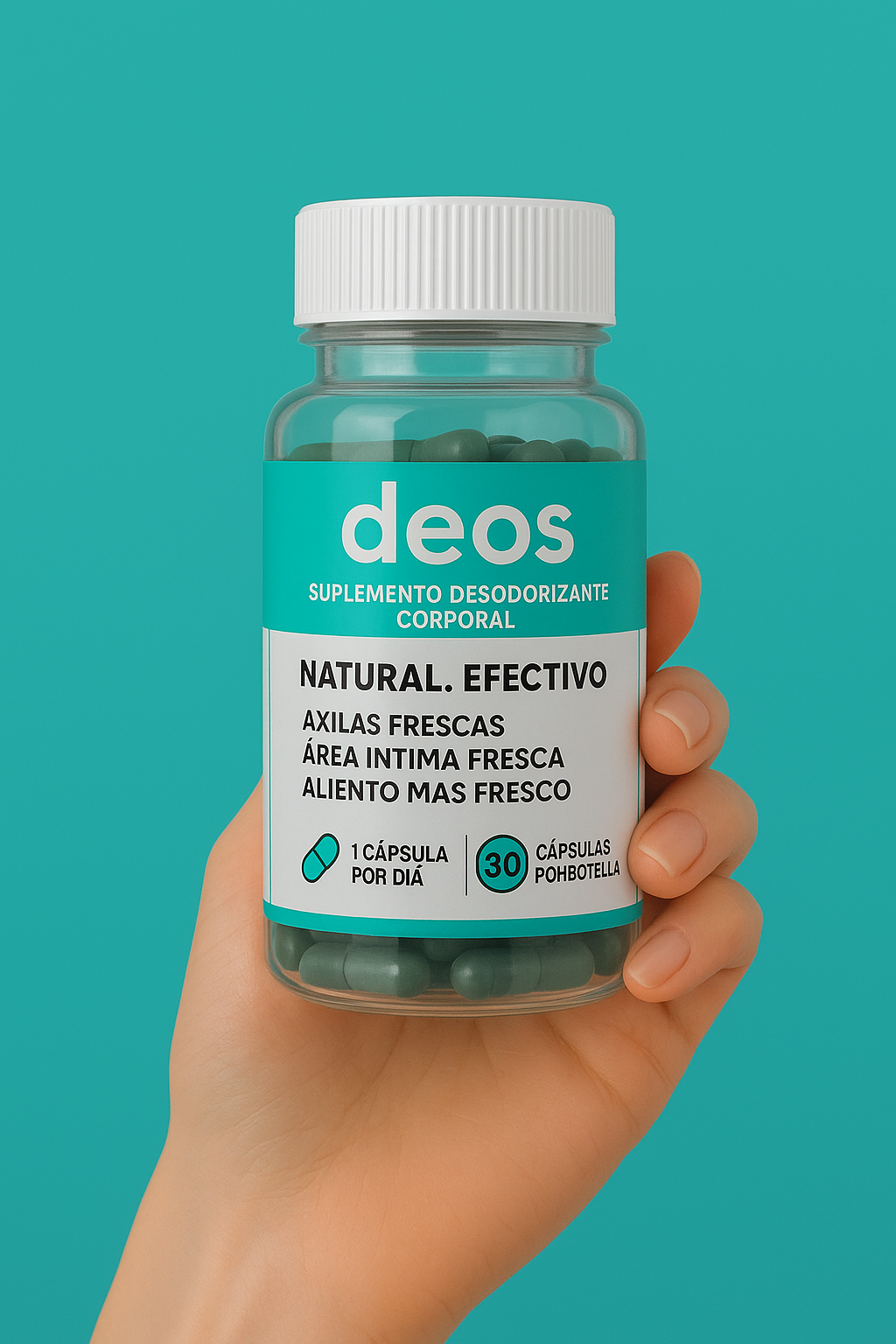 Deos™ - Desodorante Natural en Cápsulas