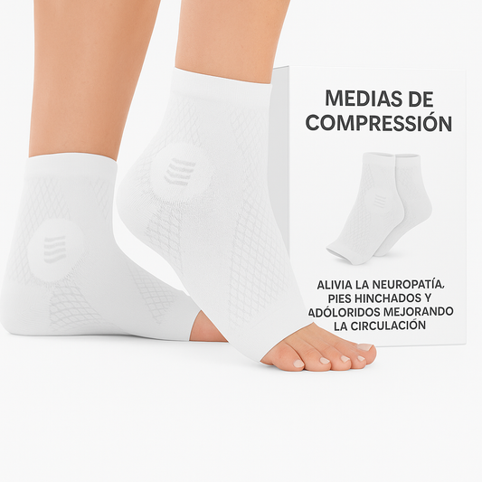 Calcetines de Compresión - Alivia el pie adolorido por hinchazón en instantes