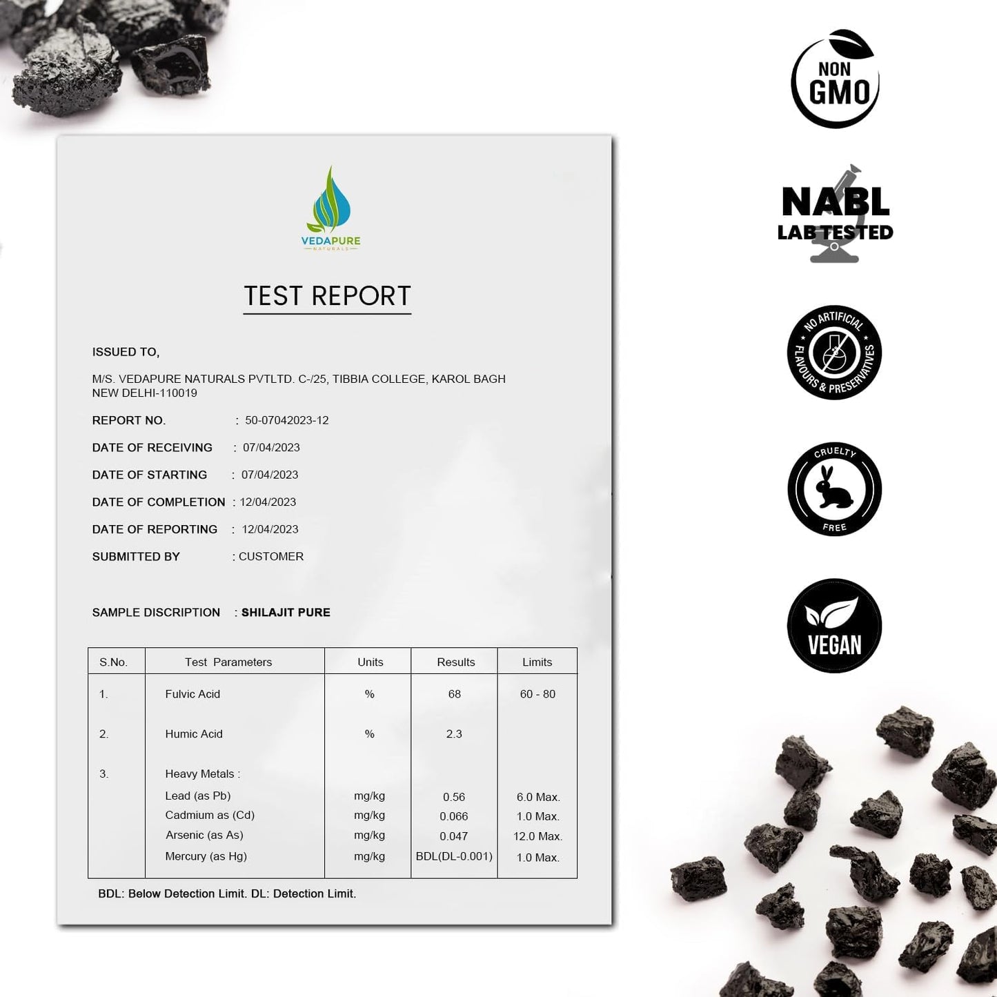 Shilajit del Himalaya Resina Premium