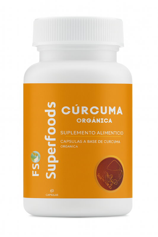 Cápsulas de Cúrcuma Poderosa (60 cápsulas)