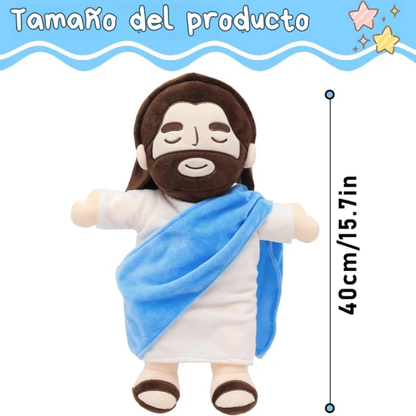 Peluche de Jesús - Respira y Alivia el Estrés