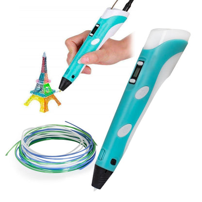 Lápiz Creativo 3D + REGALO GRATIS🎁: Material de Impresión y Plantilla de Dibujos