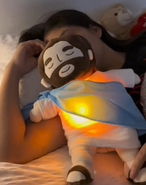 Peluche de Jesús - Respira y Alivia el Estrés
